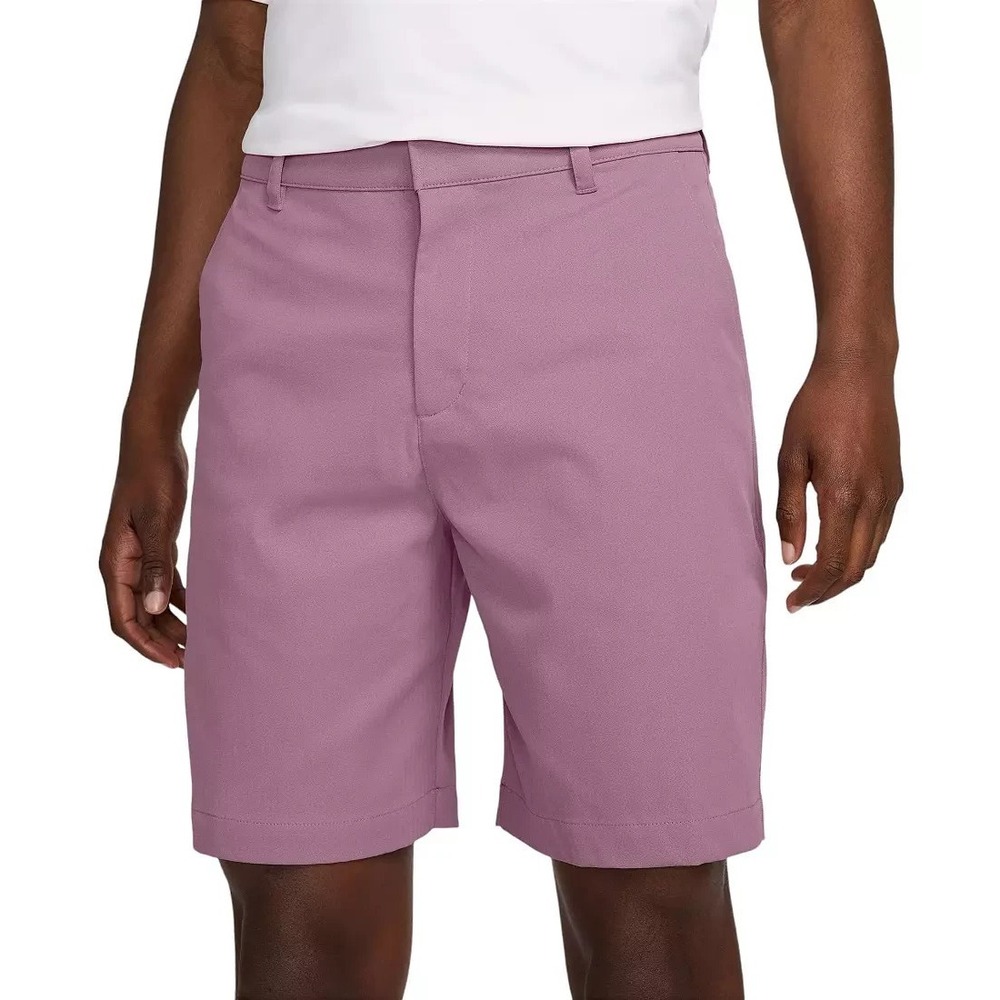 Nike Men's Size 40 - Tour 8" Chino Golf Shorts Plum Dust MSRP $80 FD5721-523